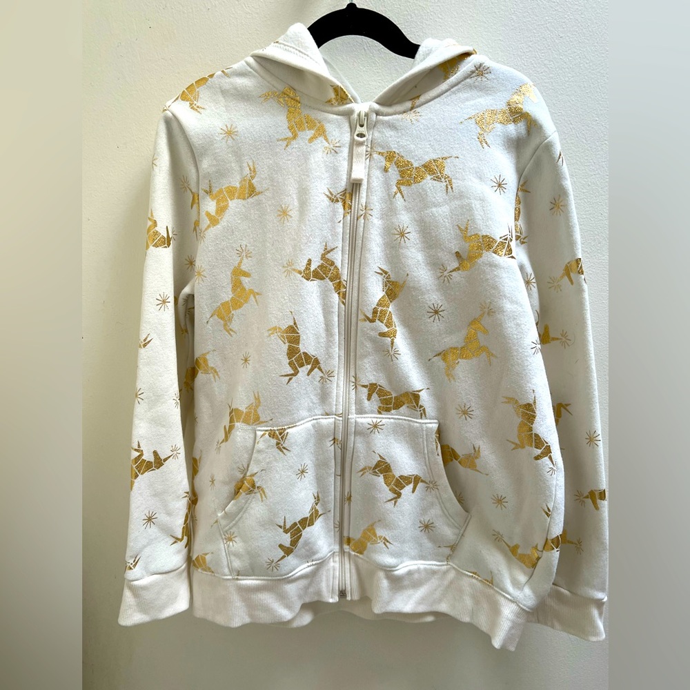 Girls Unicorn Hoodie